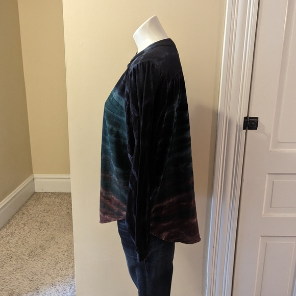 River + Sky organic cotton Slub Ojai blouse size xs - Picture 3 of 11